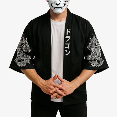 Dragon Haori - Harem Pants Men