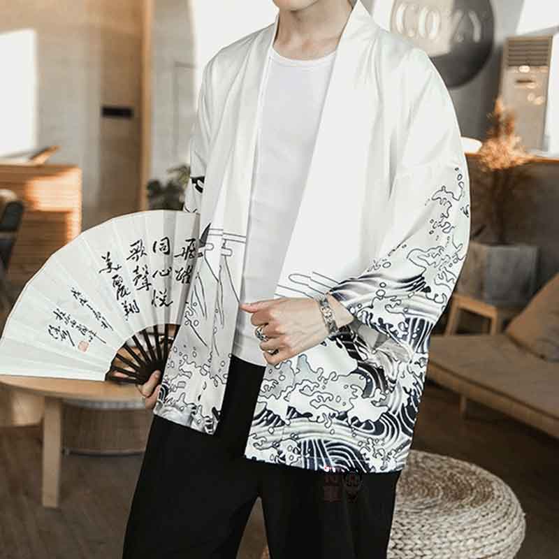 Dragon Kimono jacket - Harem Pants Men