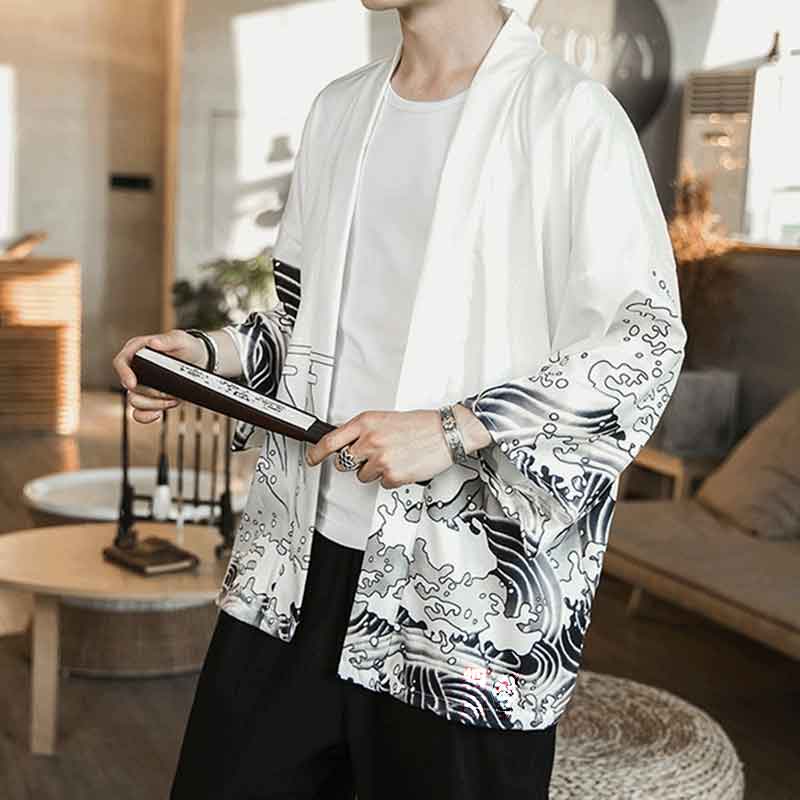 Dragon Kimono jacket - Harem Pants Men