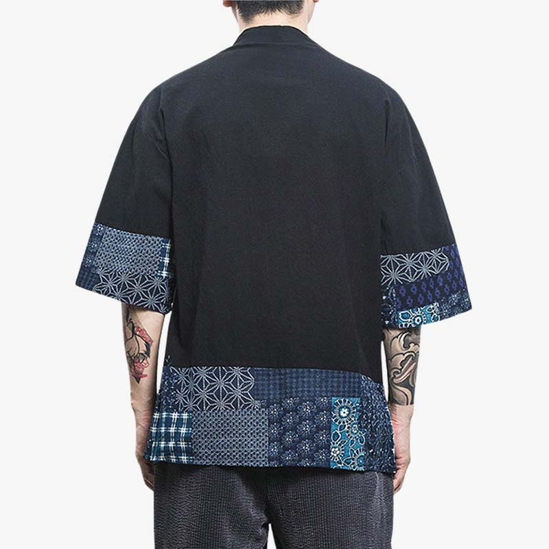 Floral Kimono Cardigan - Harem Pants Men