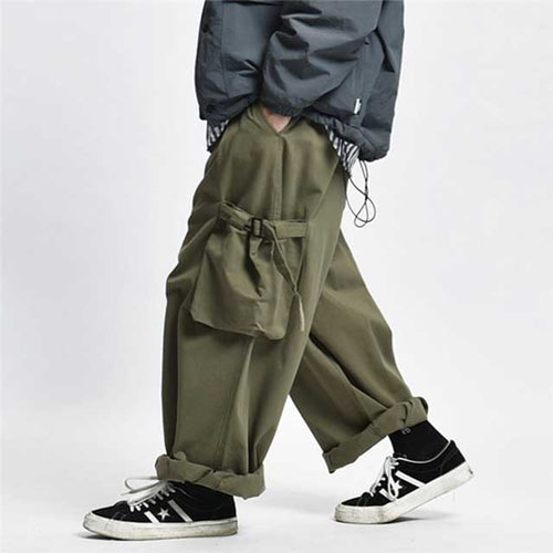 Hakama Cargo Pants - Harem Pants Men