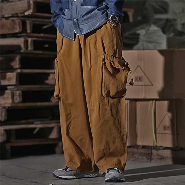 Hakama Cargo Pants - Harem Pants Men