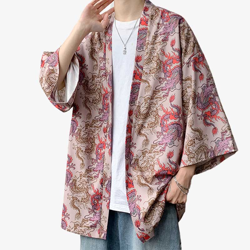 Haori Dragon - Harem Pants Men