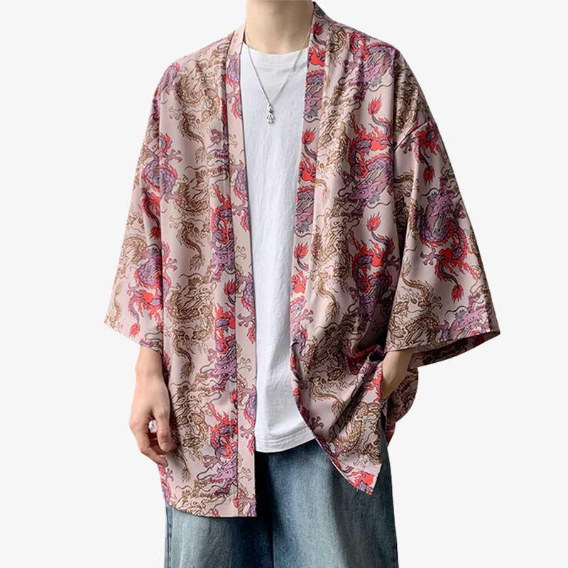 Haori Dragon - Harem Pants Men