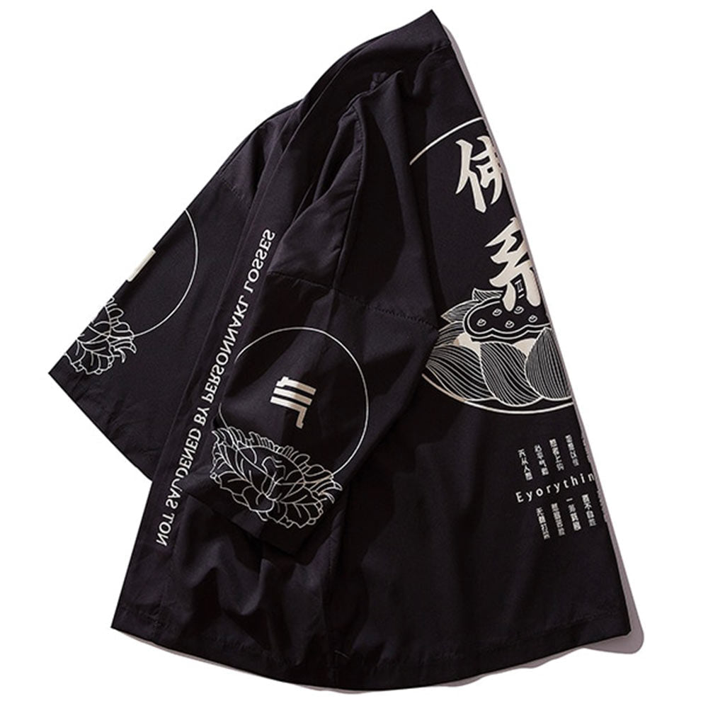 Haori Style Jacket - Harem Pants Men