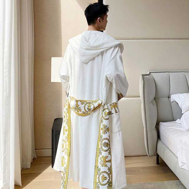 Hooded Japanese Bathrobe - Harem Pants Men