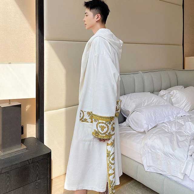 Hooded Japanese Bathrobe - Harem Pants Men
