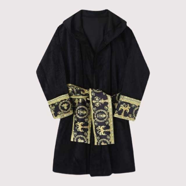 Hooded Japanese Bathrobe - Harem Pants Men