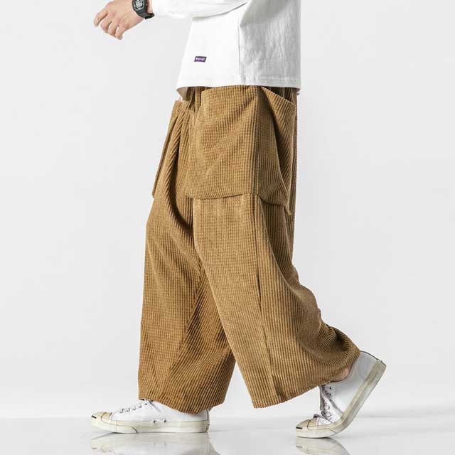 Japanese Cargo Pants - Harem Pants Men