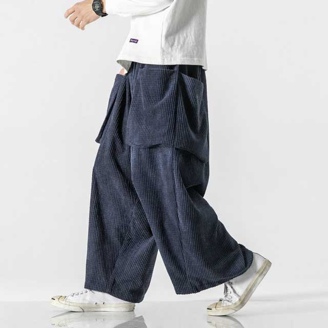 Japanese Cargo Pants - Harem Pants Men