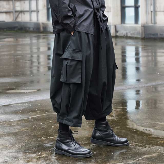 Japanese Streetwear Hakama Pants - Harem Pants Men