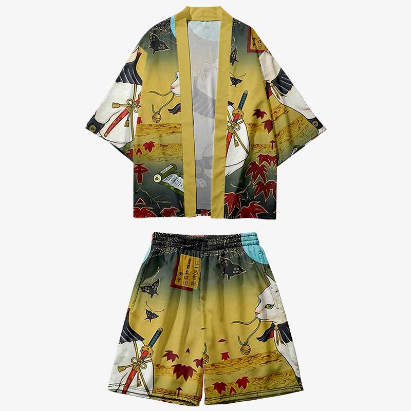 Kimono Men Shirt - Harem Pants Men