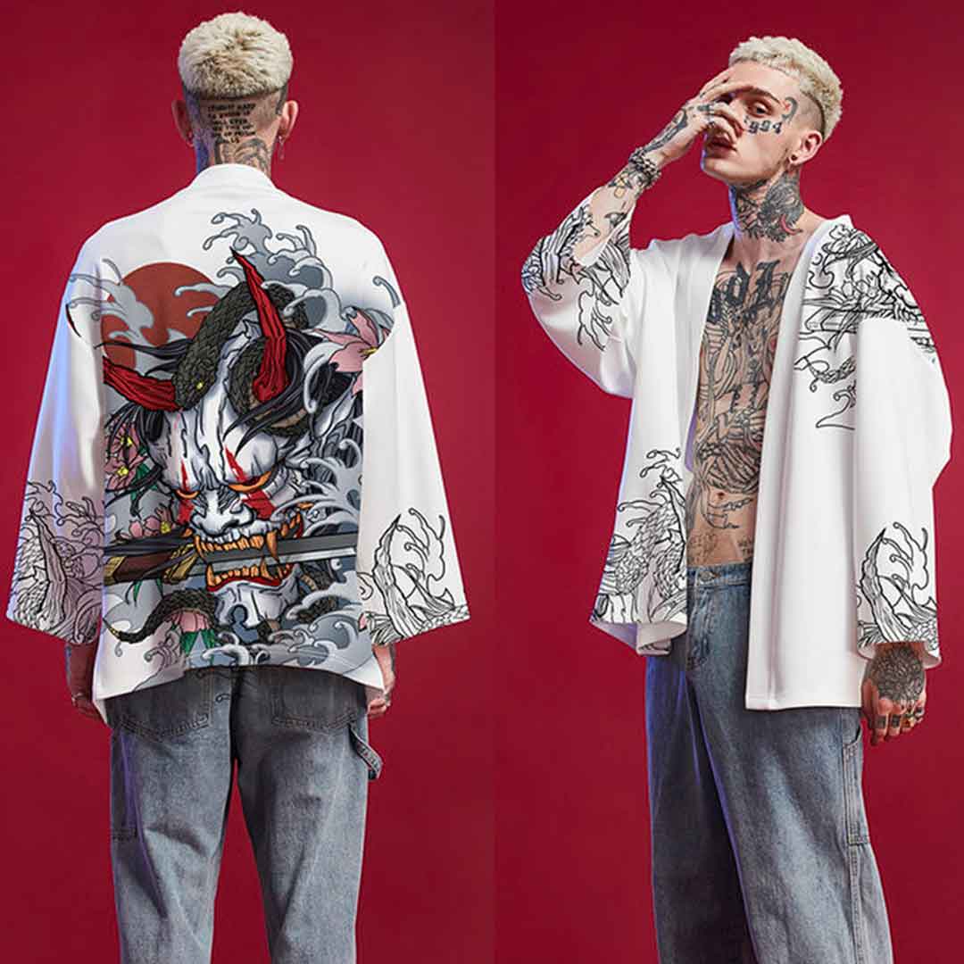 Kimono Oni - Harem Pants Men