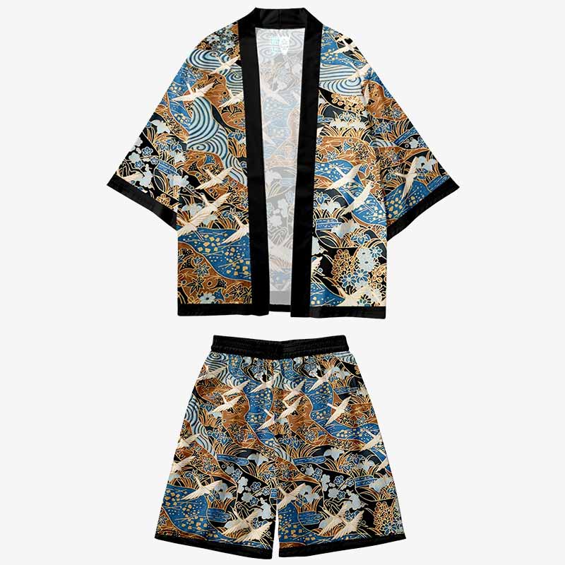 Kimono Shirt Men - Harem Pants Men