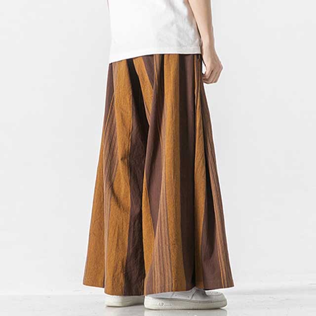 Linen Hakama Pants - Harem Pants Men