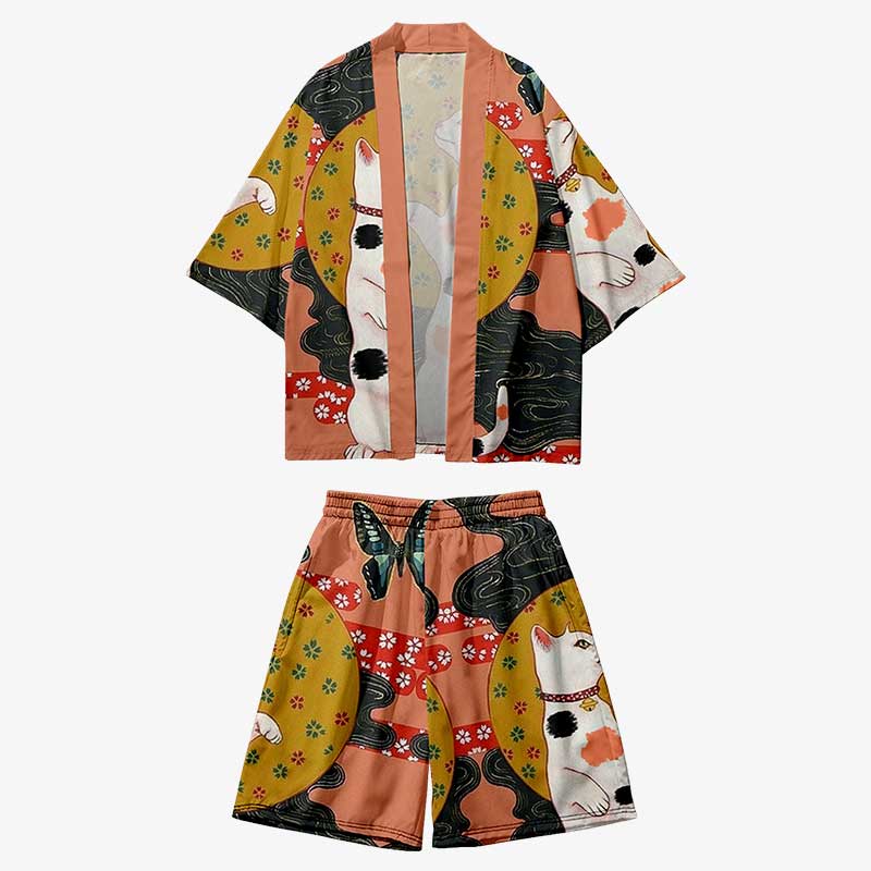 Men Kimono Shirt - Harem Pants Men