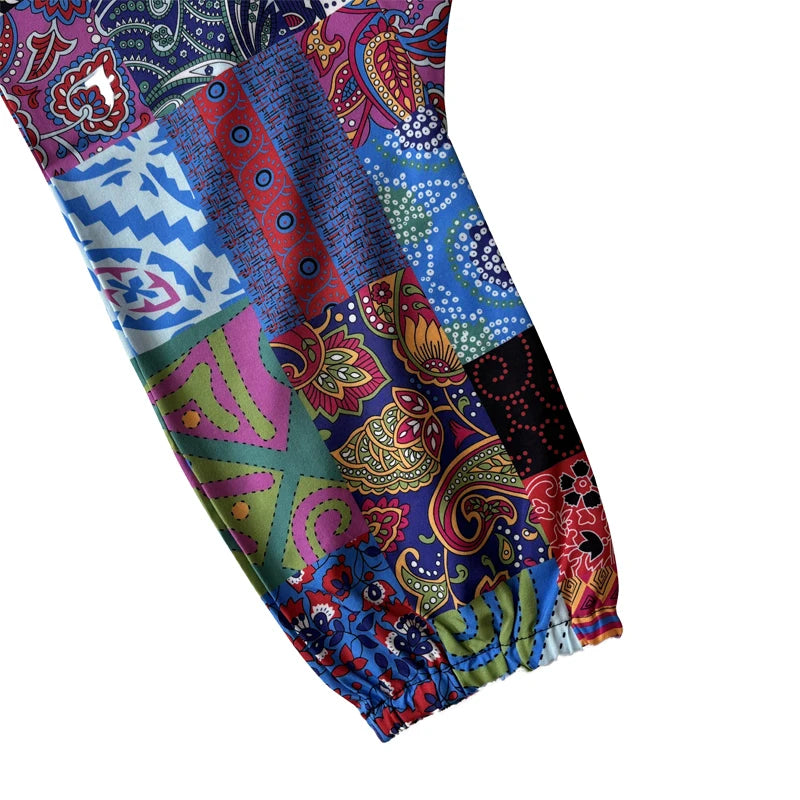Patchwork Heritage Jogger – Harem Pants Men Style - Harem Pants Men