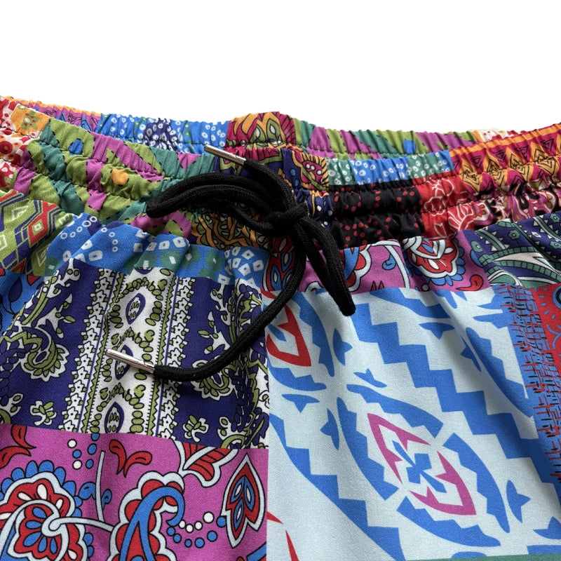 Patchwork Heritage Jogger – Harem Pants Men Style - Harem Pants Men