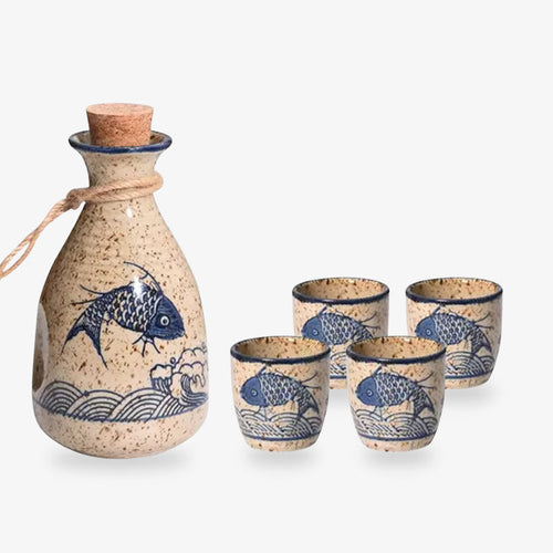 Sake Drinking Set - Harem Pants Men