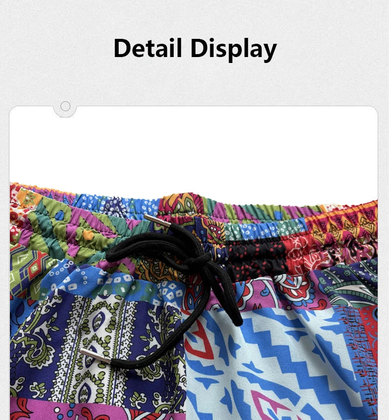 Patchwork Heritage Jogger – Harem Pants Men Style - Harem Pants Men