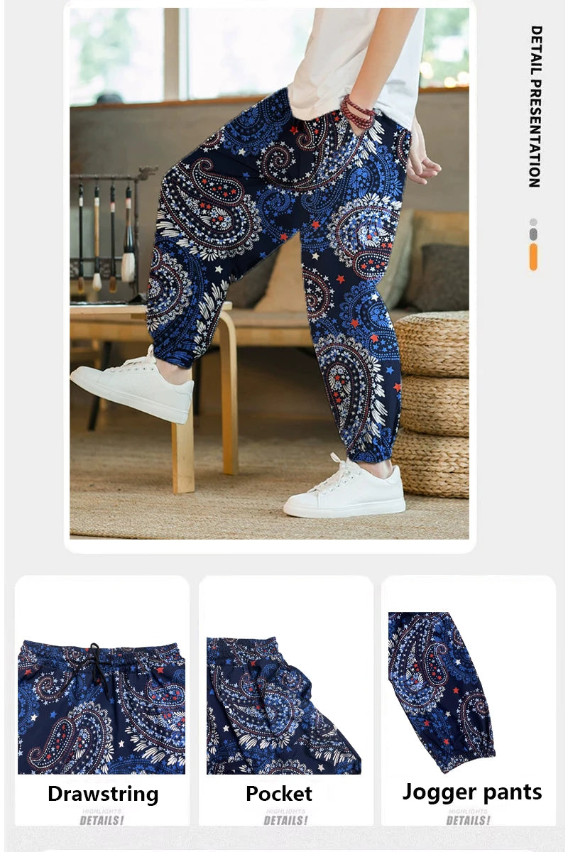 Paisley Rhythm Quick-Dry Harem Pants – Harem Pants Men Style