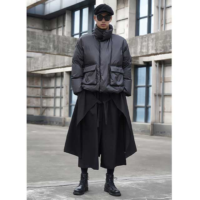 Street Hakama Pants - Harem Pants Men