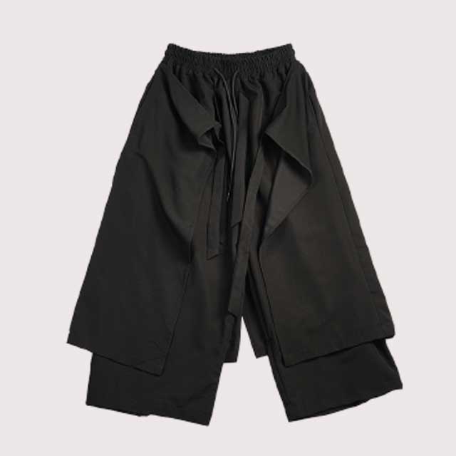 Street Hakama Pants - Harem Pants Men