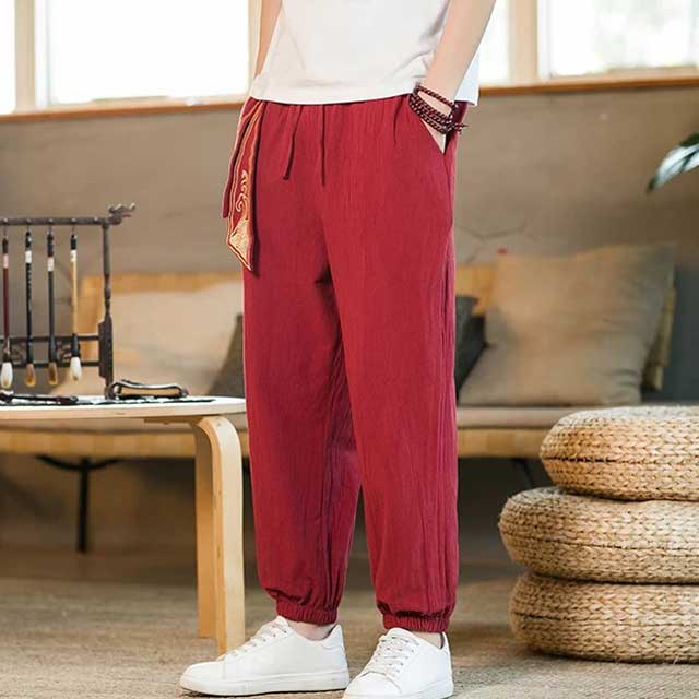 Japanese Kimono Pants - Harem Pants Men