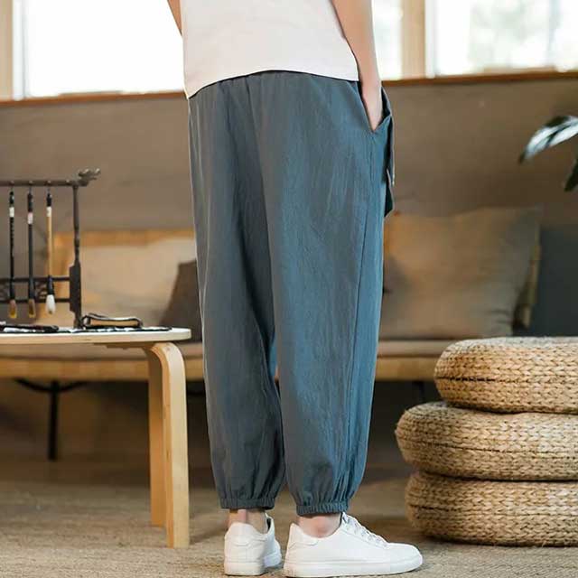 Japanese Kimono Pants - Harem Pants Men