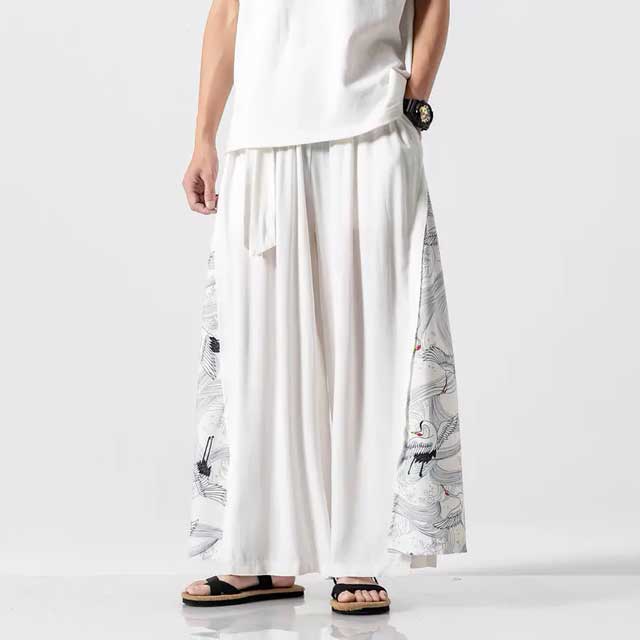 Harajuku Hakama Trousers - Harem Pants Men