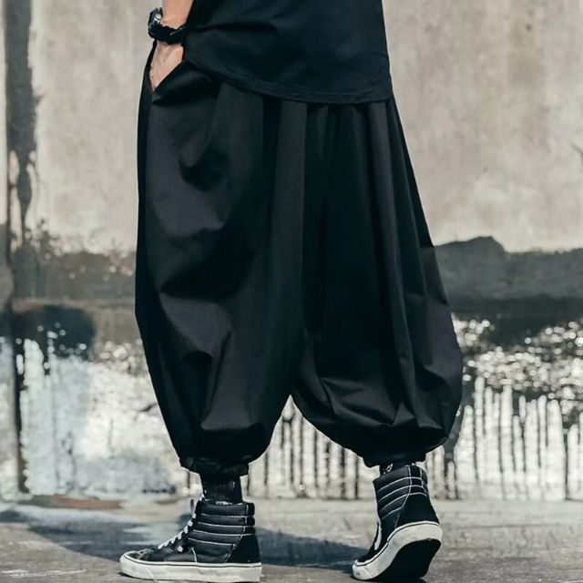 Jogger Hakama Trousers - Harem Pants Men