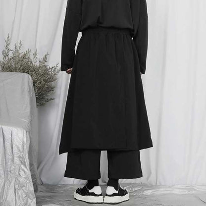 Black Hakama Pants - Harem Pants Men