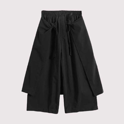 Black Hakama Pants - Harem Pants Men
