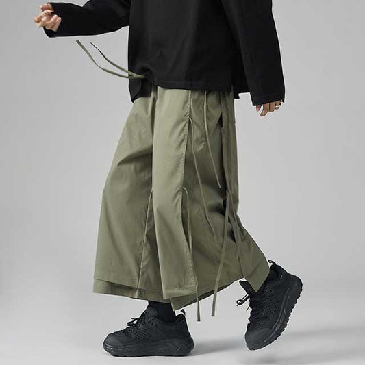 Casual Hakama Pants - Harem Pants Men