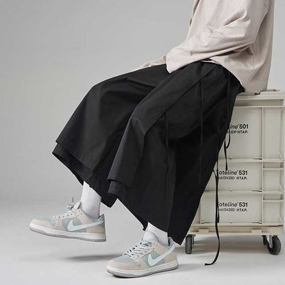 Casual Hakama Pants - Harem Pants Men