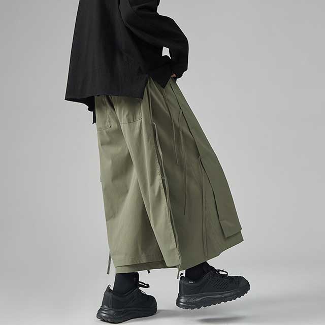 Casual Hakama Pants - Harem Pants Men