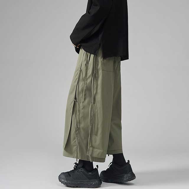 Casual Hakama Pants - Harem Pants Men
