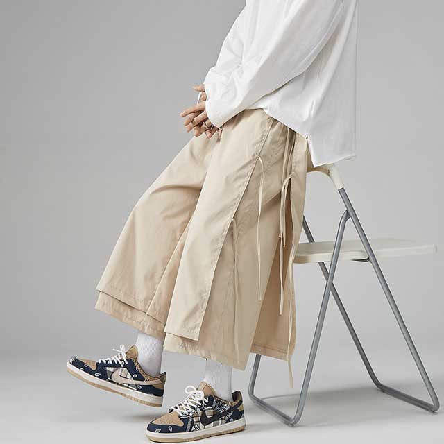 Casual Hakama Pants - Harem Pants Men