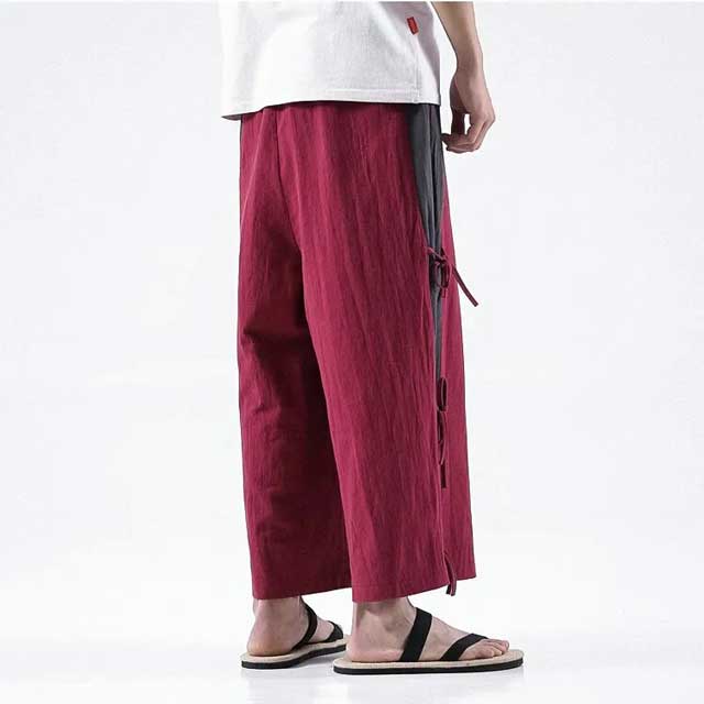 Casual Style Hakama - Harem Pants Men