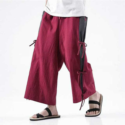 Casual Style Hakama - Harem Pants Men