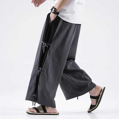 Casual Style Hakama - Harem Pants Men