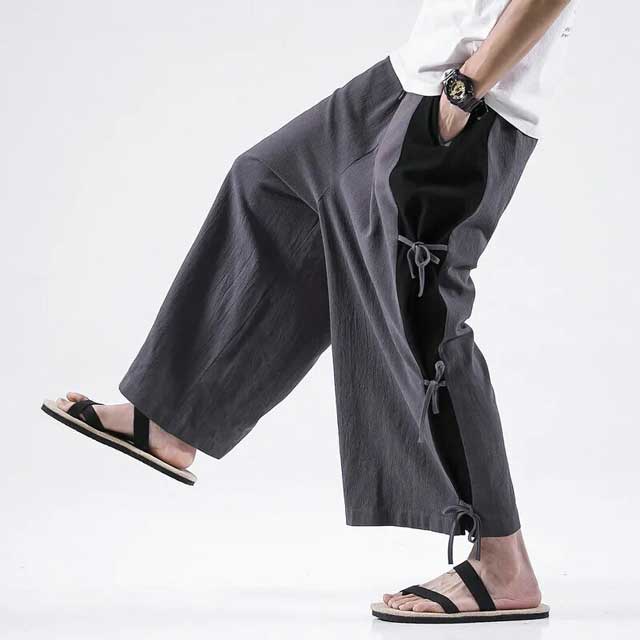 Casual Style Hakama - Harem Pants Men