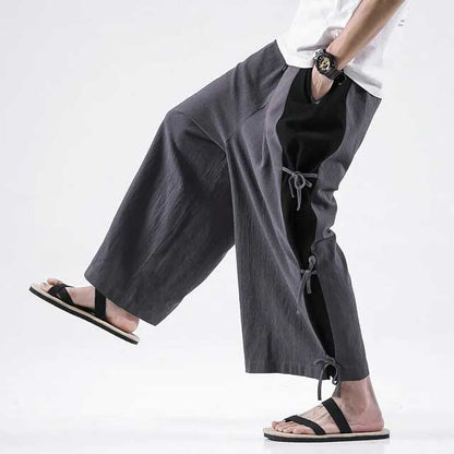 Casual Style Hakama - Harem Pants Men