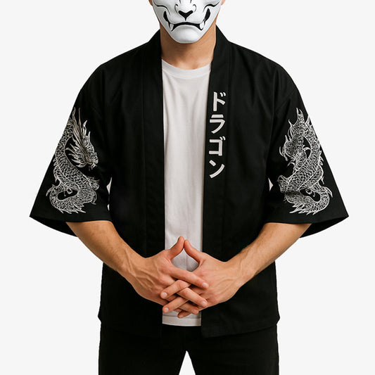 Dragon Haori - Harem Pants Men