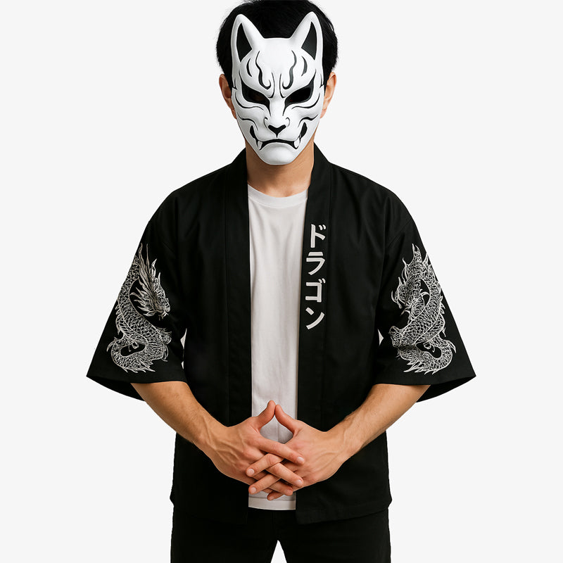 Dragon Haori - Harem Pants Men