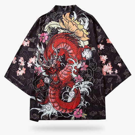 Dragon Kimono - Harem Pants Men