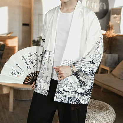 Dragon Kimono jacket - Harem Pants Men