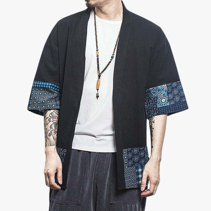 Floral Kimono Cardigan - Harem Pants Men
