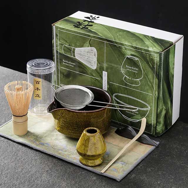 Green Matcha Tea Tools - Harem Pants Men