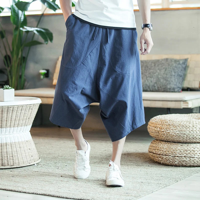 ハラジュクコットンサマーハーレムパンツ